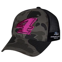 Casquette ajustable camouflage Josh Berry de la collection Stewart-Haas Racing Team pour femmes