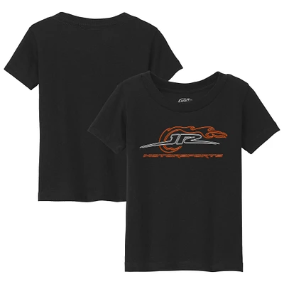 Toddler JR Motorsports Official Team Apparel Black Neon Logo T-Shirt