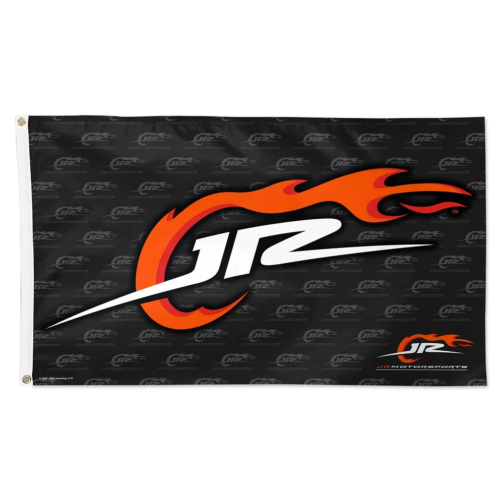 WinCraft JR Motorsports Drapeau de luxe unilatéral 3' x 5'