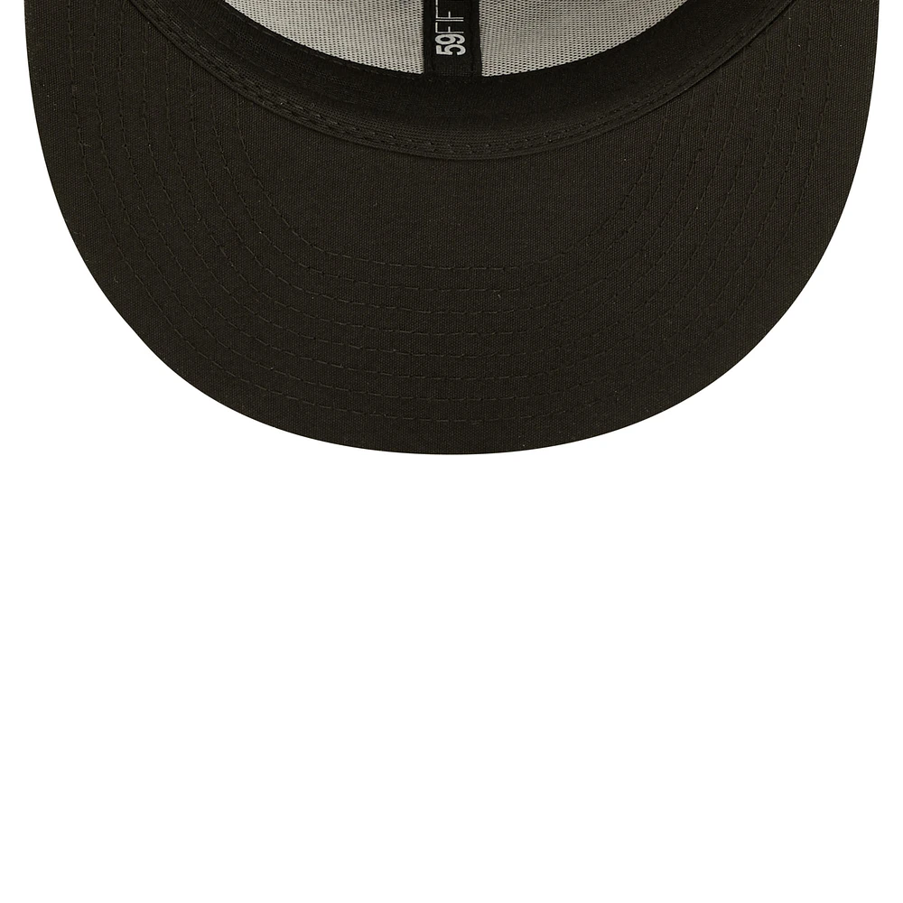 Casquette ajustée 59FIFTY Team Home Authentic Collection noire Jupiter Hammerheads pour homme New Era