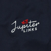 Men's Flag & Anthem  Navy Jupiter Links Golf Club Performance Quarter-Zip Hoodie