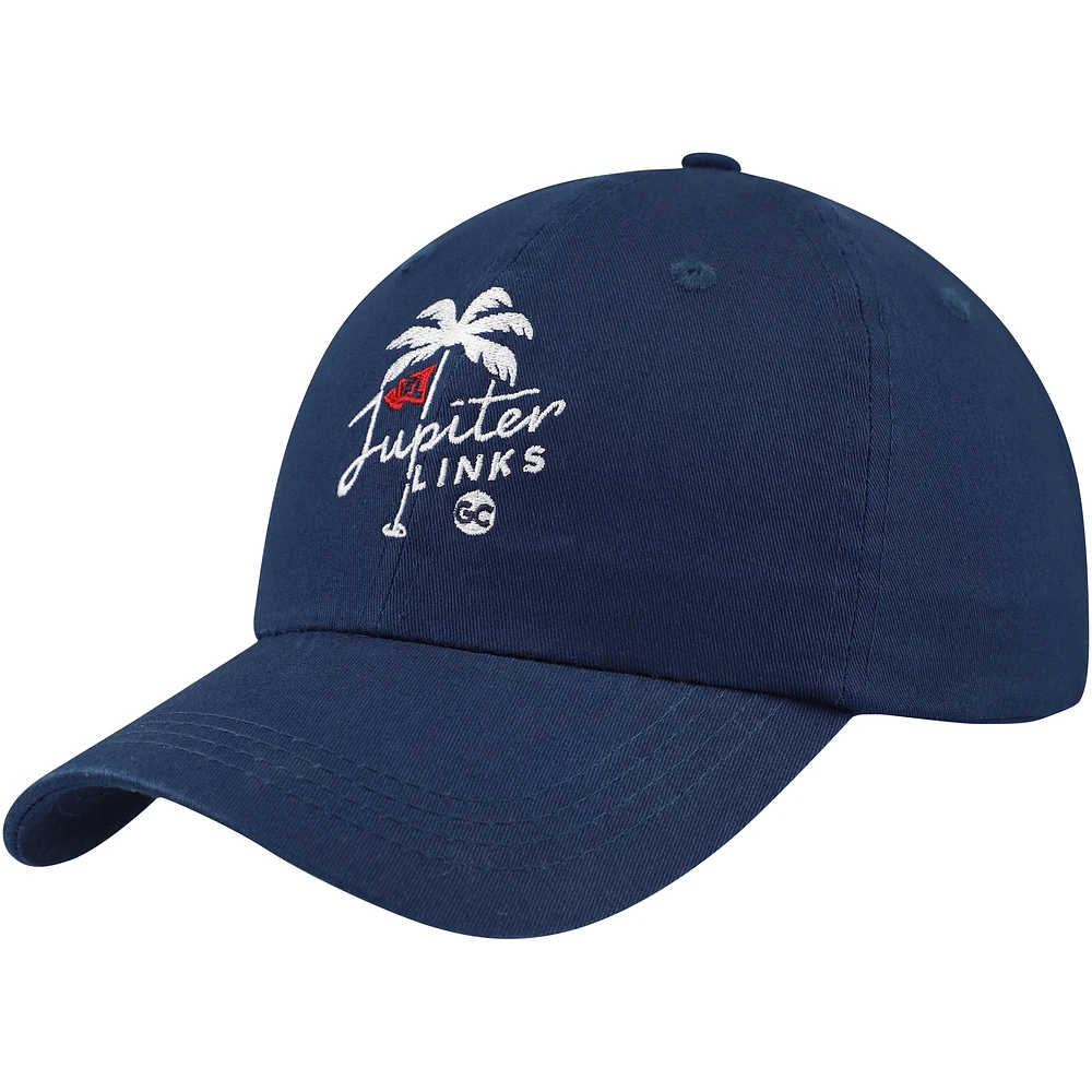 Casquette réglable Ahead Jupiter Links Golf Club Largo pour hommes, bleu marine