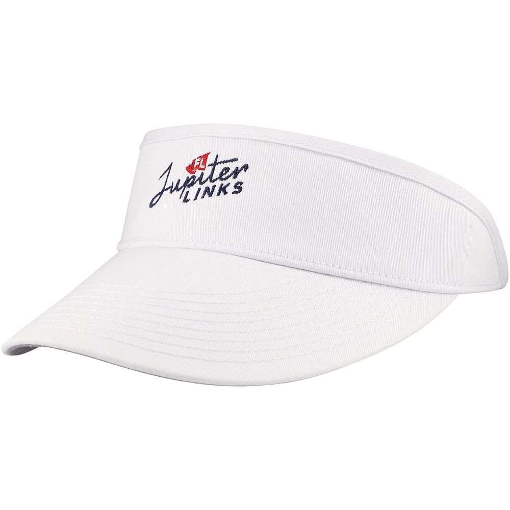 Chapeau réglable pour putter de club de golf Ahead Jupiter Links blanc pour hommes