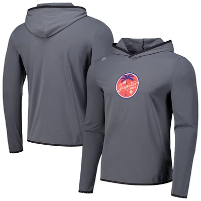 Sweat à capuche gris Greyson Clothiers pour hommes Jupiter Links Golf Club Colorado Performance