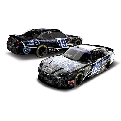 Action Racing Justin Bonsignore 2024 #19 M3 Technology NASCAR Xfinity Series 1:24 Regular Paint Die-Cast Toyota Camry