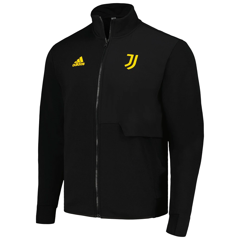 Men's adidas Black Juventus 2023/24 Anthem Full-Zip Jacket