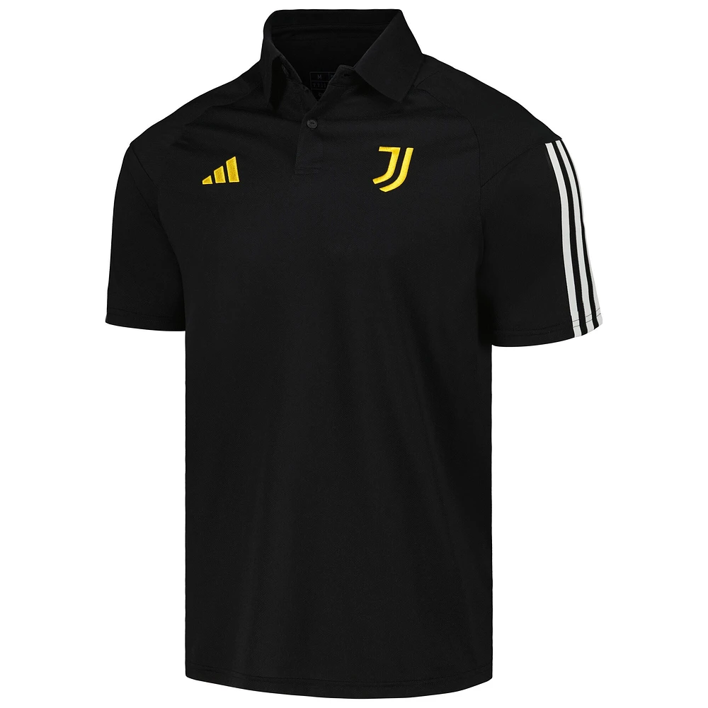 Polo d'entraînement sur le terrain Juventus 2023 adidas noir pour homme