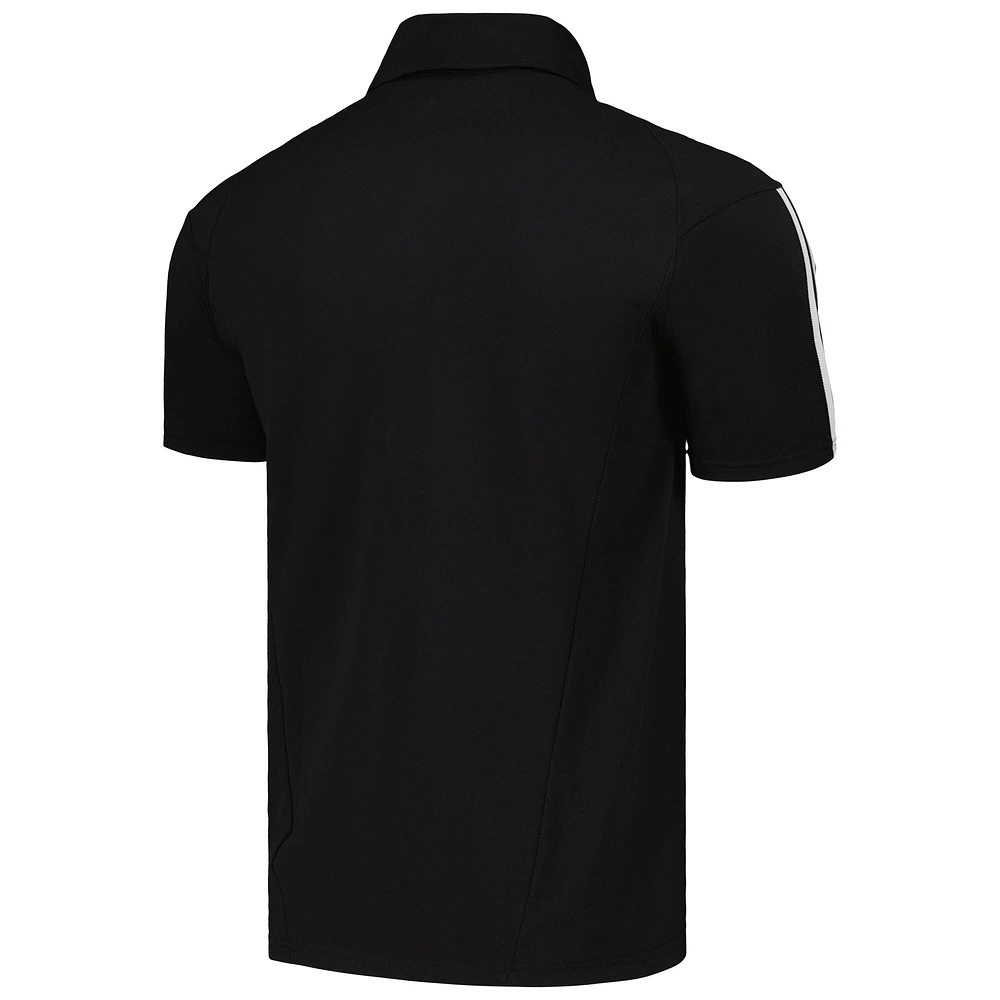 Polo d'entraînement sur le terrain Juventus 2023 adidas noir pour homme