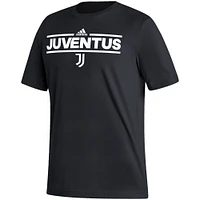 T-shirt adidas Juventus Dassler noir pour hommes