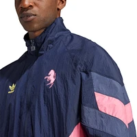 Veste de survêtement adidas Originals bleu marine Juventus Lifestyler entièrement zippée pour homme