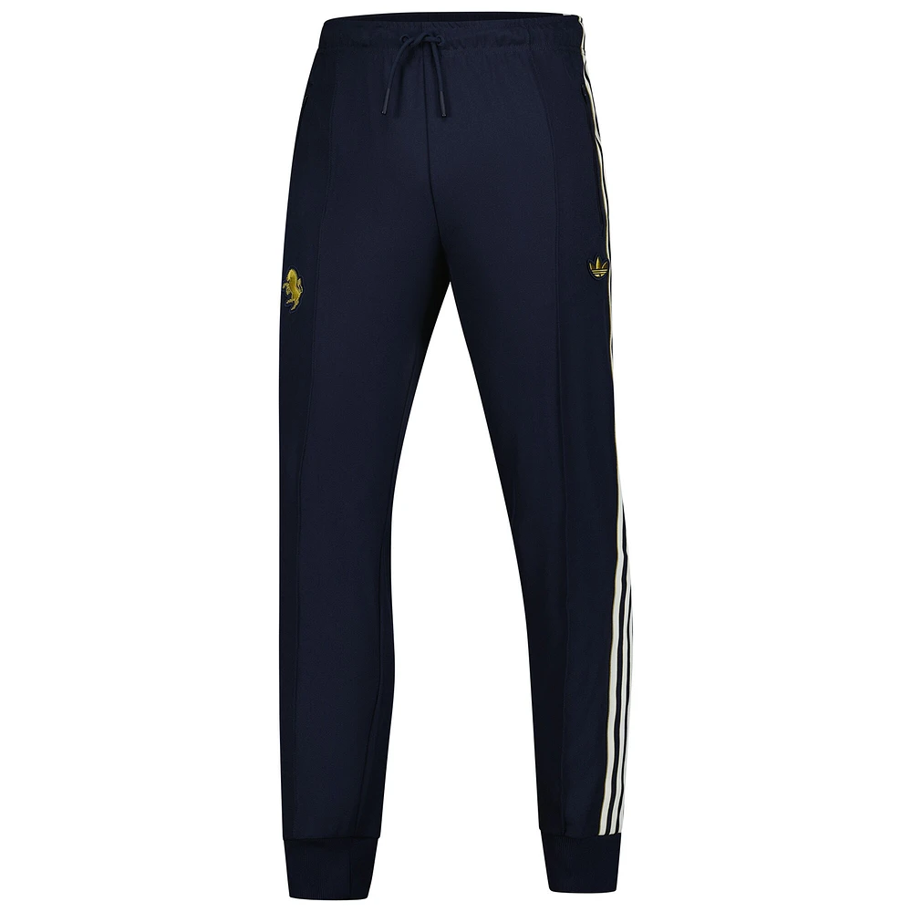 Pantalon de survêtement adidas Originals bleu marine Juventus Terrace Icons Collection pour homme