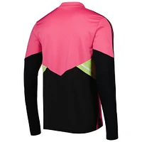 Men's adidas Pink Juventus Training AEROREADY Quarter-Zip Top