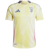 Maillot adidas Juventus 2024/25 extérieur authentique pour homme, jaune