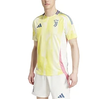 Maillot adidas Juventus 2024/25 extérieur authentique pour homme, jaune