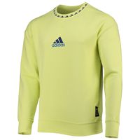 Men's adidas Yellow Juventus Icon Pullover Sweatshirt