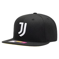 Men's Black Juventus Draft Night Fitted Hat