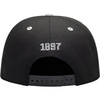 Men's Black Juventus Tape Snapback Hat