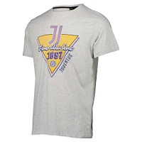 Men's Heather Gray Juventus Retro T-Shirt