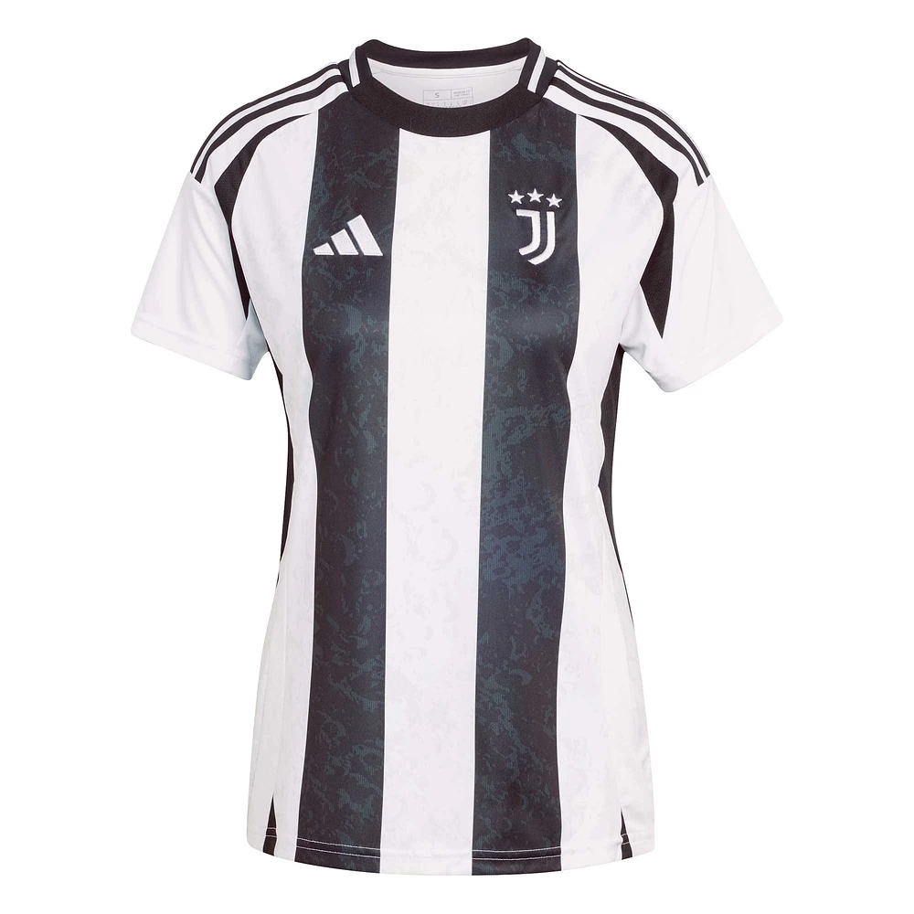 Women's adidas White/Black Juventus 2024/25 Home Replica Jersey