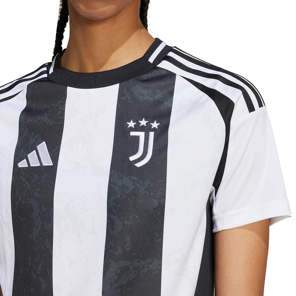 Women's adidas White/Black Juventus 2024/25 Home Replica Jersey