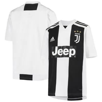 Youth adidas White Juventus Replica Home Jersey
