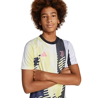 Youth adidas Yellow Juventus 2024/25 Pre-Match Top