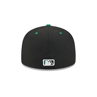 Men's New Era  Black Kannapolis Cannon Ballers Theme Nights 59FIFTY Fitted Hat