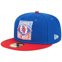 Casquette ajustée New Era Royal Kannapolis Cannon Ballers pour homme