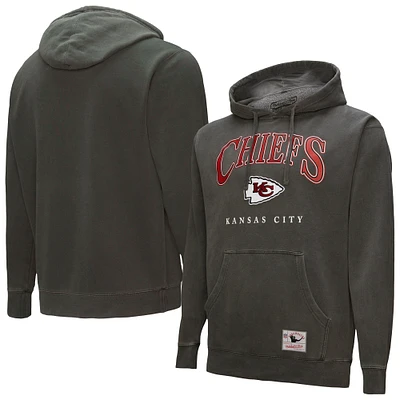 Sweat à capuche gris Mitchell & Ness Kansas City Chiefs