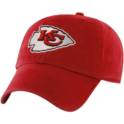 '47 Brand Kansas City Chiefs Clean Up Adjustable Hat - Red