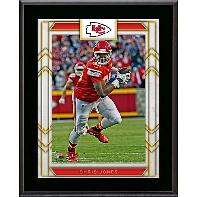 Chris Jones Kansas City Chiefs Framed 10.5" x 13" Sublimated Player Plaque