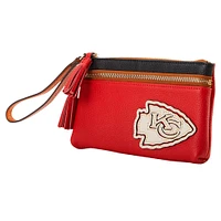 Dooney & Bourke Kansas City Chiefs Infield Double-Zip Wristlet