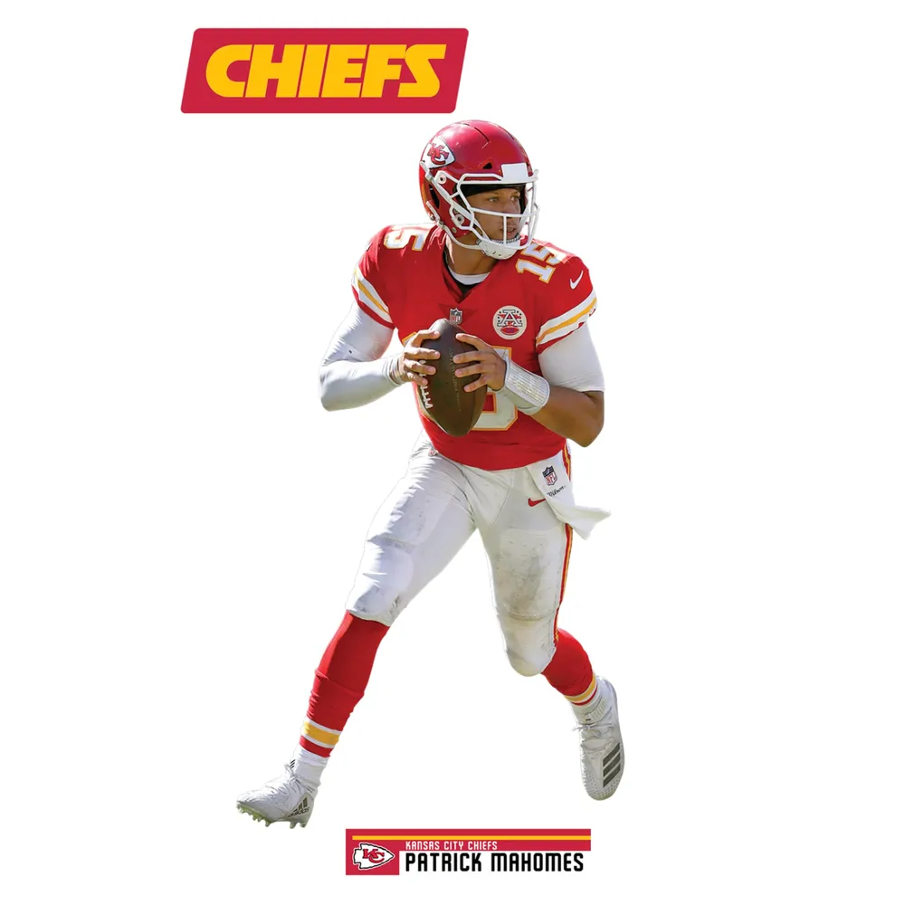 Lids Patrick Mahomes Kansas City Chiefs Fathead 3-Pack Life-Size Removable  Wall Decal