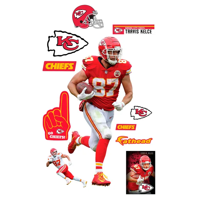Lids Travis Kelce Kansas City Chiefs Fathead 3-Pack Life-Size Removable  Wall Decal