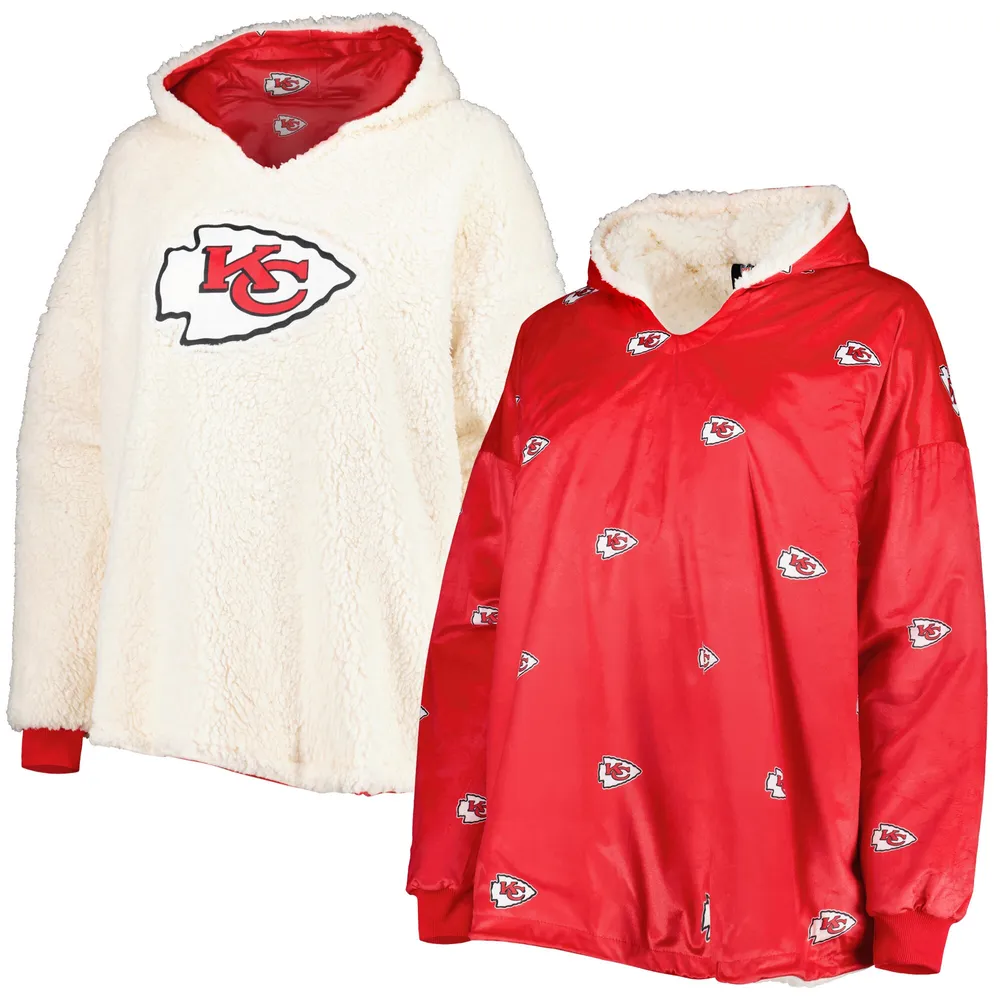 Kansas City Chiefs NFL Womens Sherpa Soft Zip Up Jacket