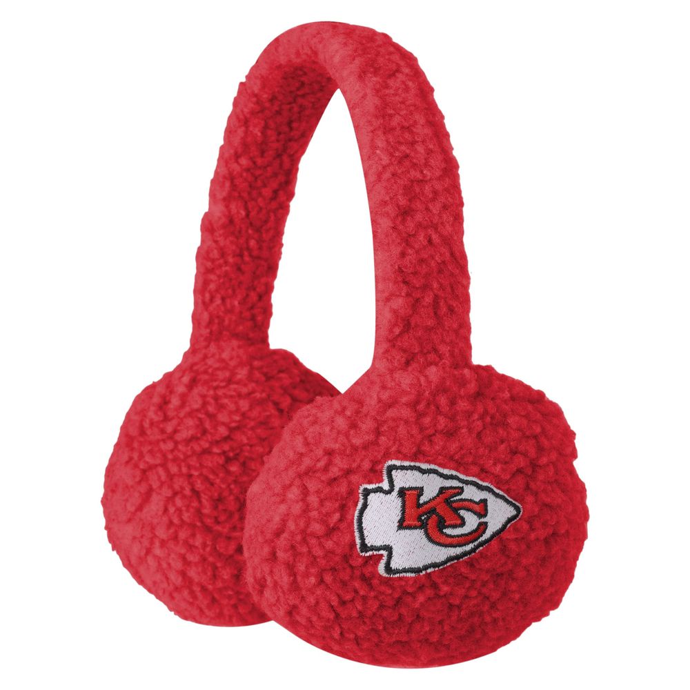 FOCO Kansas City Chiefs Sherpa - Earmuffs