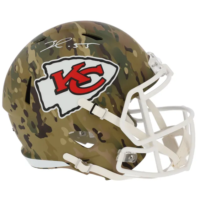 Lids Tony Gonzalez Kansas City Chiefs Fanatics Authentic Autographed  Riddell Camo Alternate Speed Replica Helmet