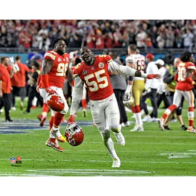 Tyrann Mathieu Kansas City Chiefs Unsigned Super Bowl LIV Celebration  Photograph