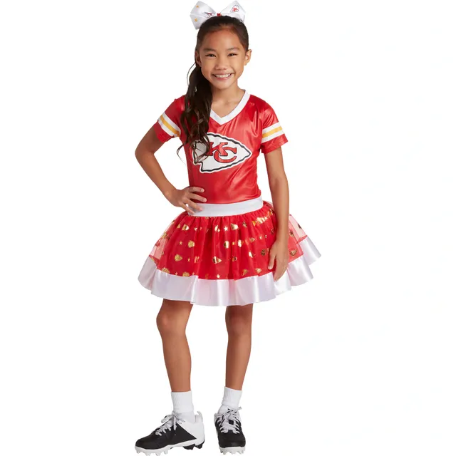 Jerry Leigh Infant Cardinal/White Arizona Cardinals Tailgate Tutu Game Day Costume Set Red