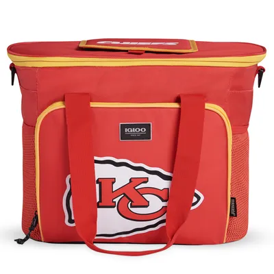 Kansas City Chiefs IGLOO 28-Can Tote Cooler - Red