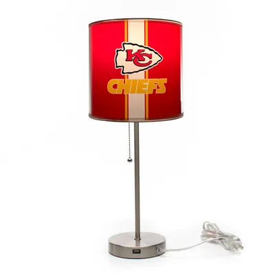 Kansas City Chiefs Imperial Chrome Desk Lamp