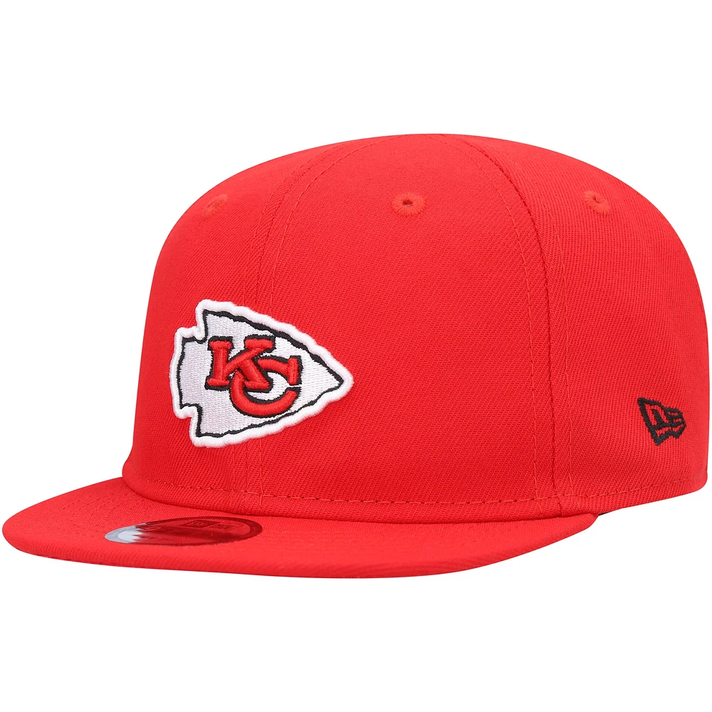 Casquette ajustable My 1st 9FIFTY des Kansas City Chiefs New Era rouge pour bébé