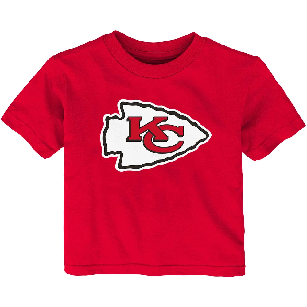 T-shirt rouge à logo primaire des Chiefs de Kansas City pour bébé