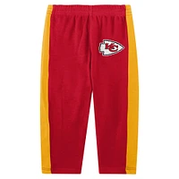 Infant Red Kansas City Chiefs Rookie of the Year Long Sleeve Bodysuit & Pants Set