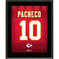 Isiah Pacheco Kansas City Chiefs 10.5" x 13" Jersey Number Sublimated Player Plaque