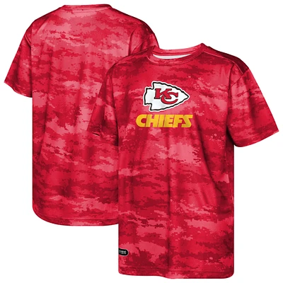 T-shirt rouge pour jeunes Kansas City Chiefs Scrimmage