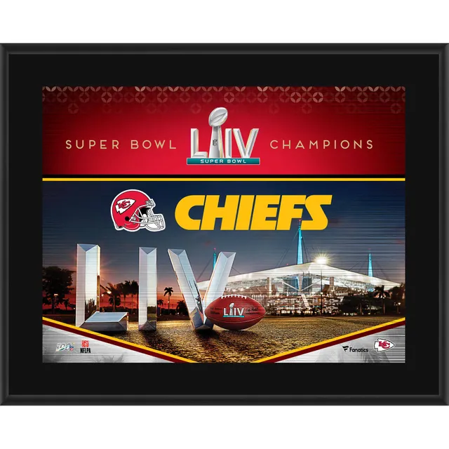 Green Bay Packers vs. Kansas City Chiefs Super Bowl I 10.5 x 13  Sublimated Plaque