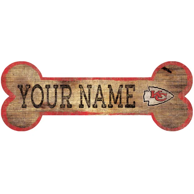 Kansas City Chiefs Bone ID Tag