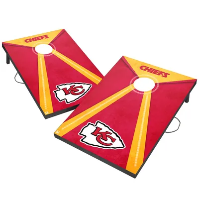 Kansas City Chiefs 2' x 3' LED Cornhole Board Set