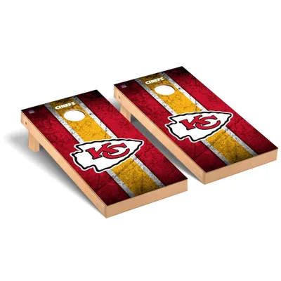 Kansas City Chiefs 2' x 4' Vintage Regulation Cornhole Board Set